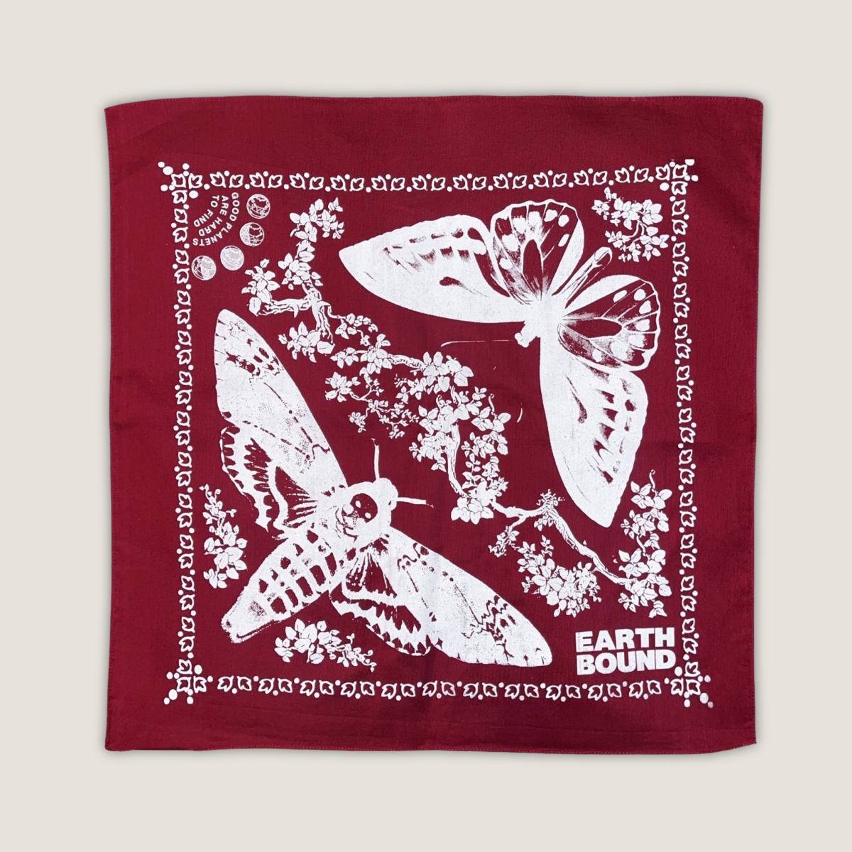 Cotton Bandana (Butterfly & Moth)