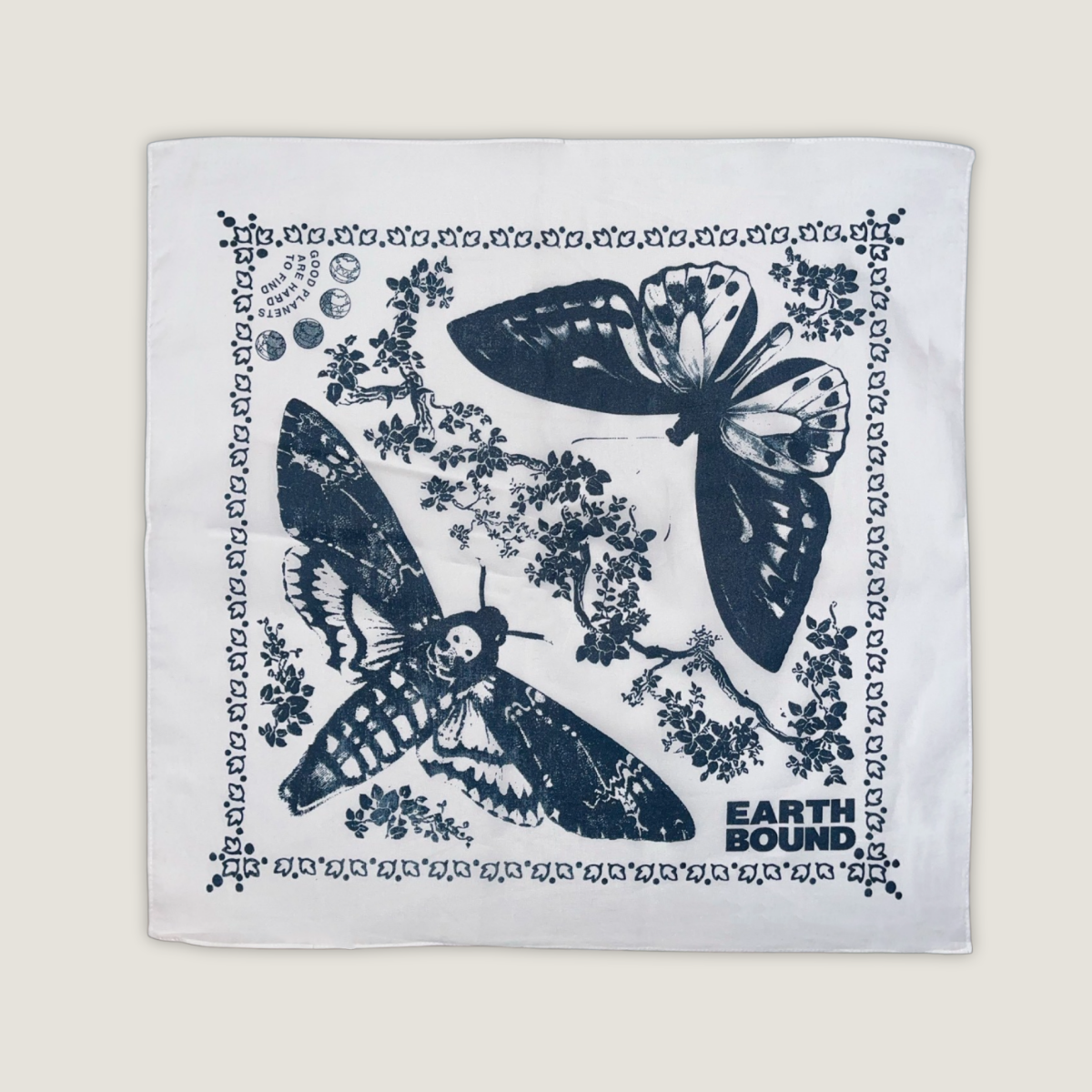 Cotton Bandana (Butterfly & Moth)